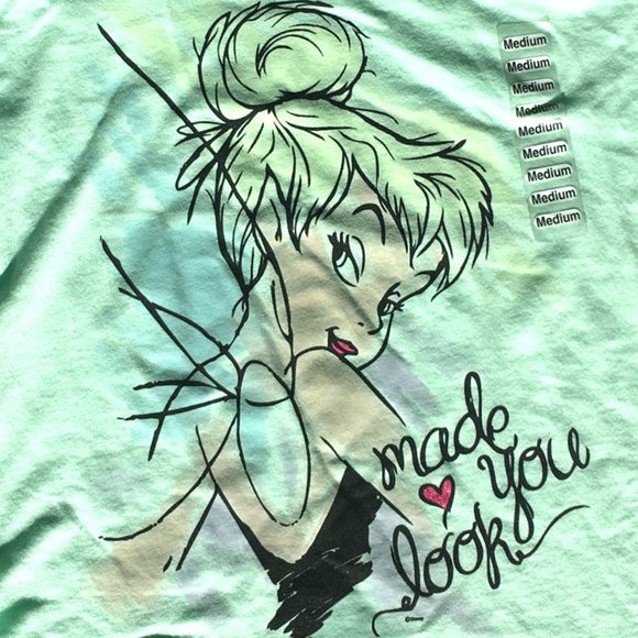 *3/$45 Disney Tinkerbell COLOR CHANGE Tank - Picture 2 of 4